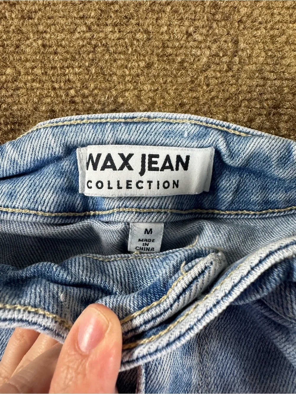 Wax Jean Small Stretch Short Distressed Medium & Clingers size Small Lot of 2